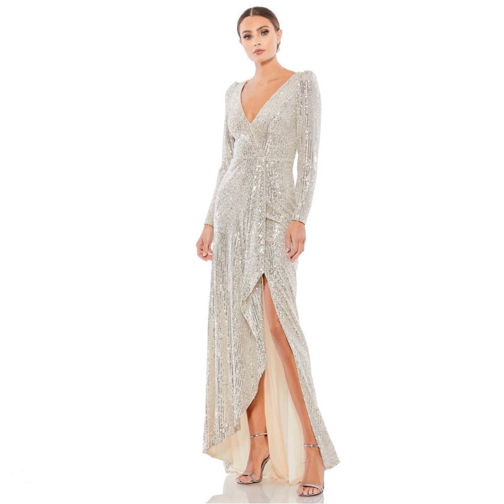 Mac Duggal Sequin Evening Gown size 4